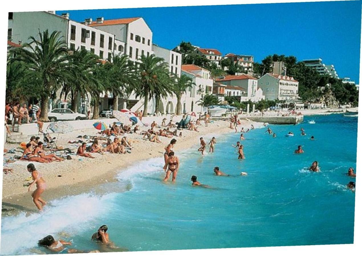 Seafront Studio Apartment+Balcony Podgora Eksteriør bilde